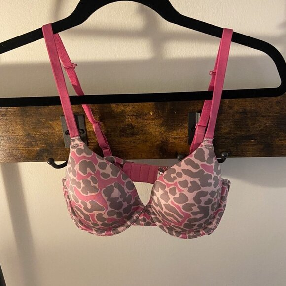 B tempt'd cheetah print pink bra from Nordstrom si - Picture 1 of 3